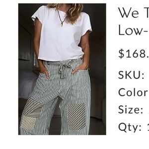 We The Free Moxie Railroad Low-Slung Jeans